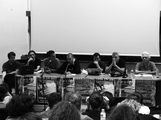 Devrimci Anarşist Faaliyet, Selanik’te “Mücadeleye Devam” başlıklı oturumda Taksim Gezi Direnişi’ni anlattı