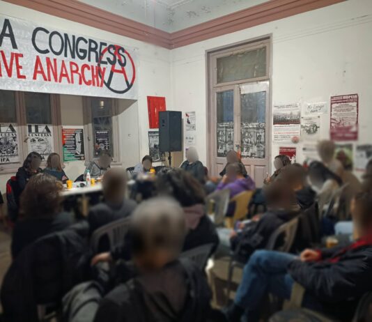 Εισηγητική τοποθέτηση της ΑΠΟ για τον πόλεμο στην εκδήλωση που πραγματοποίησε στο πλαίσιο φιλοξενίας του 13ου Συνεδρίου της Διεθνούς των Αναρχικών Ομοσπονδιών